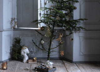 Walther&co tree top star, silver beads