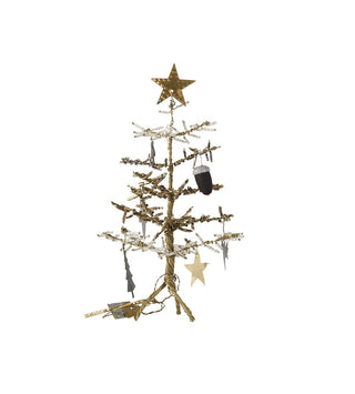 Walther&co Small Standing Decorated Christmas Tree