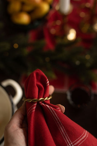 Brass Napkin Ring Estelle