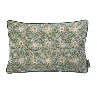 Floral Block Print Cushion Cover