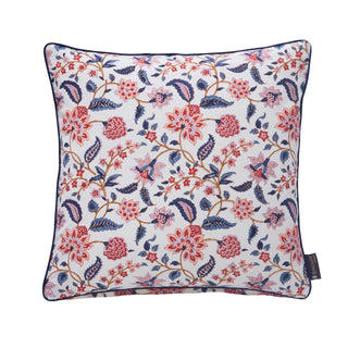 Divya Royal Blue Block Print Cushion Cover