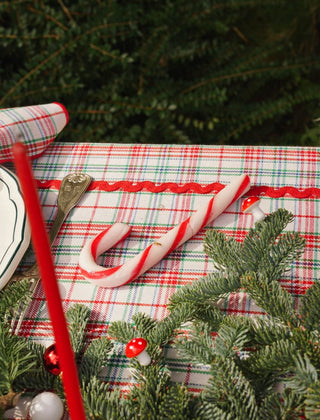 Tablecloth Holly Red