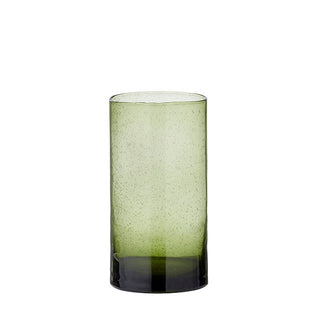 Mould-blown Fern Slim Glass Vase