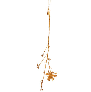 Walther&co Gold Flower with Gold Bead Buds