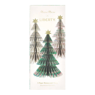 Liberty Honeycomb Trees - Set of 3