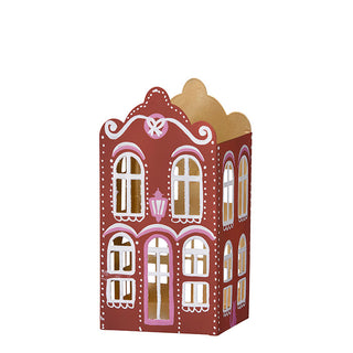 Small Gingerbread House Candle Holder