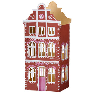 Large Gingerbread House Candle Holder