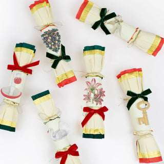 John Derian Christmas No-Snap Crackers - Pack of 6