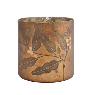 Walther&co mistletoe candle holder - gold