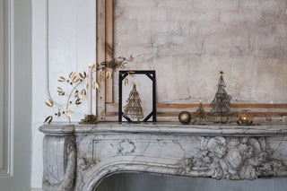 Walther&co Large Brass Mistletoe Branch