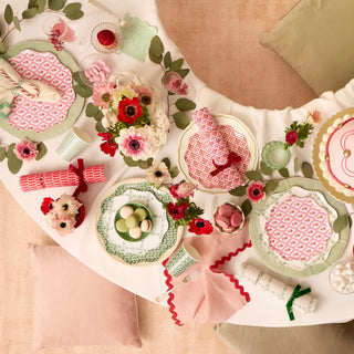 Molly Mahon Red & Green Napkins