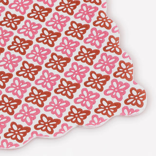 Molly Mahon Red & Green Napkins