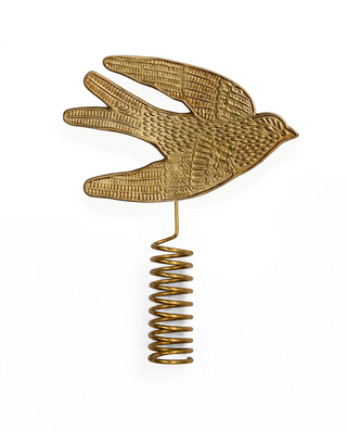 Brass Swallow Tree Top