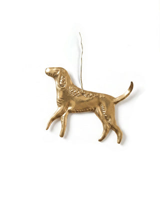 Brass Dog Ornament