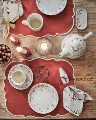 Red Bow Napkin Ring