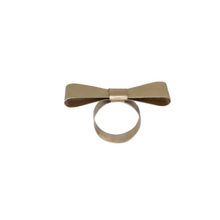 Brass Bow Napkin Ring