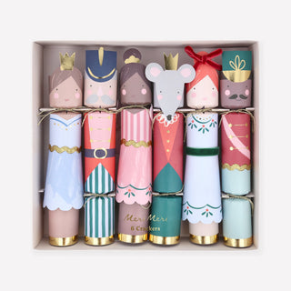 Nutcracker Ballet No-snap Crackers - Pack of 6