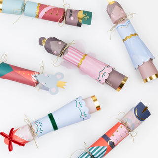 Nutcracker Ballet No-snap Crackers - Pack of 6