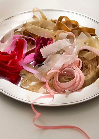 Set of 3 Large Organza Ribbons - 10 m