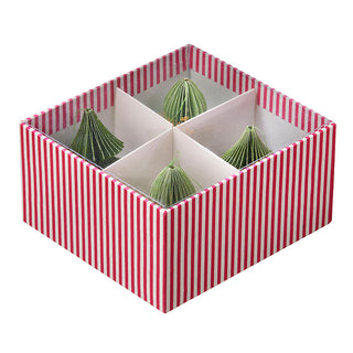 Honeycomb Christmas Trees Forest - Set of 4