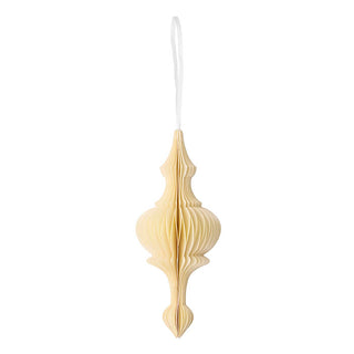 Honeycomb Ornament Flare - H30 cm Shell