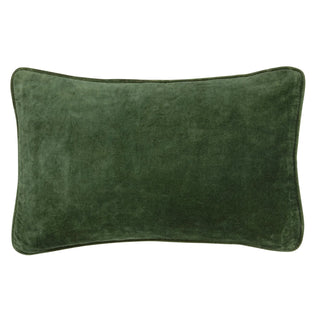 Rectangle Velvet Cushion Cover, Forest