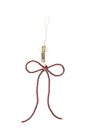 Walther&co red wooden beads bow