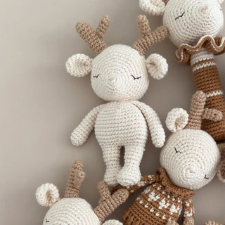 Reindeer Mini Collection - cream