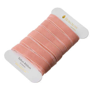 Velvet Ribbon 16mm Pale Pink