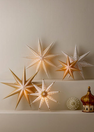 Paper Star Moonlight Gold Ø80cm