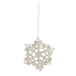 Jute Snowflake Ornament
