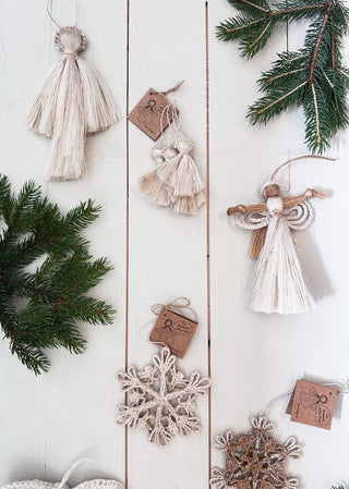 Jute Snowflake Ornament