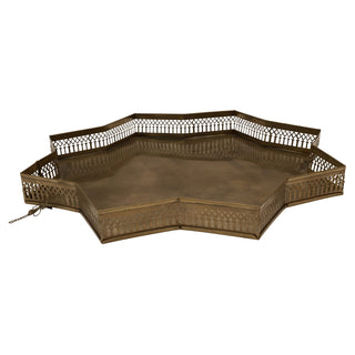 Walther&co Brass Star Shaped Tray