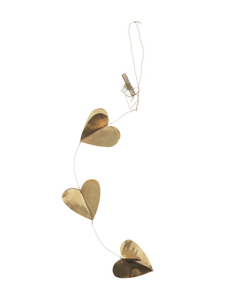 Walther&co String with 3 Hearts
