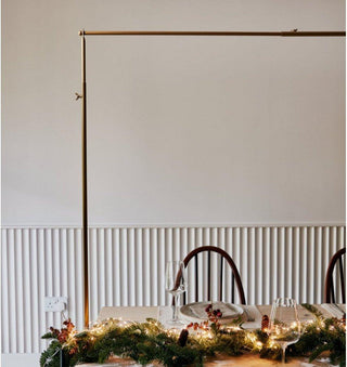 Gold table frame