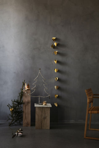 Walther&co Brass Tree Candle Holder
