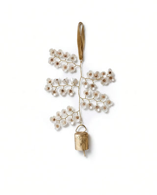 Almond Blossom Bell Ornament