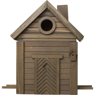 Multiholk Green Umber Feeder and Bird Nest