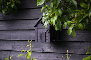 Multiholk Carbon Black Feeder and Bird Nest