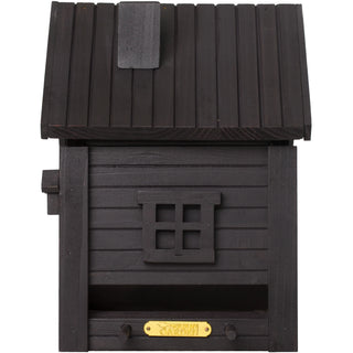 Multiholk Carbon Black Feeder and Bird Nest