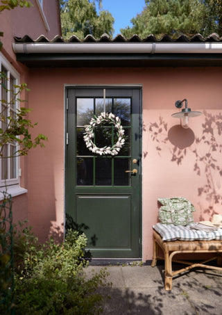 Metal Snowdrop Wreath
