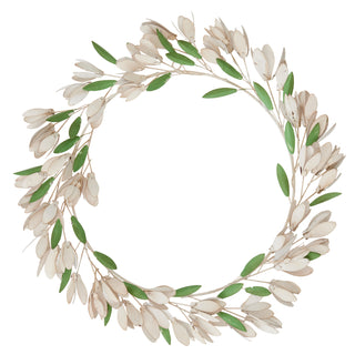 Metal Snowdrop Wreath