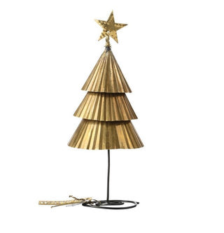 Walther & co brass standing Christmas tree