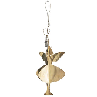 Walther & co brass angel ornament