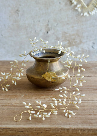 White Pearl Garland