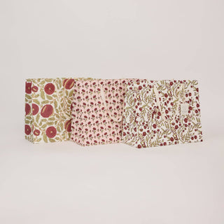 Large Block Printed Gift Bags - Scarlet Refresh