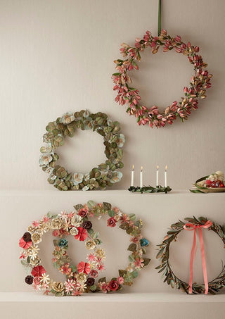 NORDIC.CHRISTMAS - Advent Candle Holder Leaf