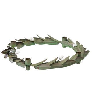 NORDIC.CHRISTMAS - Advent Candle Holder Leaf