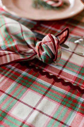 ANGÈLE Red Tablecloth