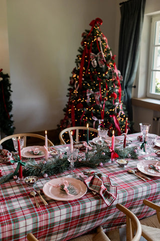 ANGÈLE Red Tablecloth